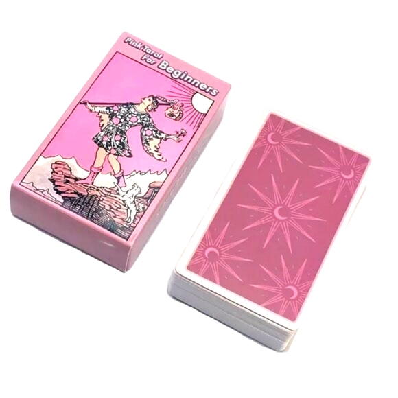 Pink Tarot for Beginners Rider Waite 78 Cards - Picture 7 of 8